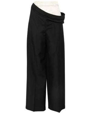 Rohe Double Waistband Pants - Black