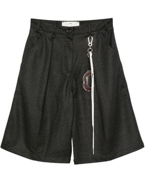 Song For The Mute Super Baggy Short - Nero