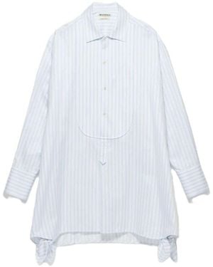 JW Anderson Knotted Detail Shirt Dress - White