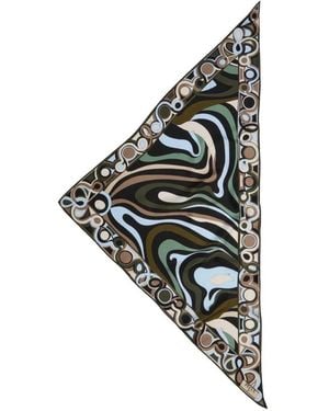 PUCCI Triangle Foulard - Black