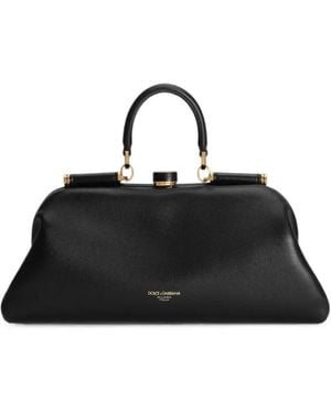 Dolce & Gabbana Borsa A Mano Grandma Media - Nero