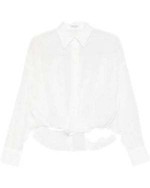 Brunello Cucinelli Torchon Shirt - White