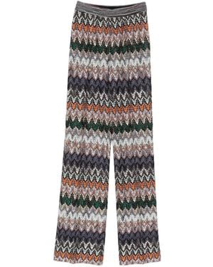 Missoni Elasticated-Waistband Pants - White