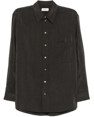 Lemaire Regular Shirt - Black
