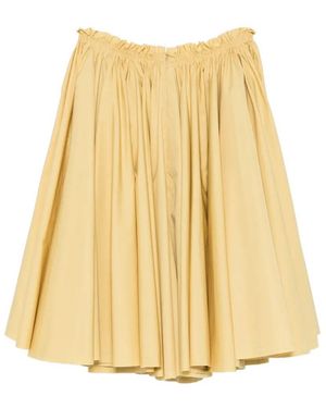 Ami Paris Pleated Skirt - Metallic