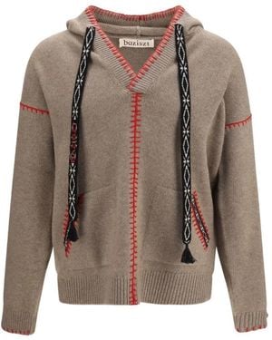 BAZISZT Kafti Hoodie - Brown