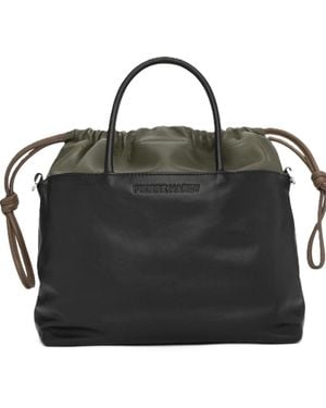 Pierre Hardy Twin Clutch Maxi - Black