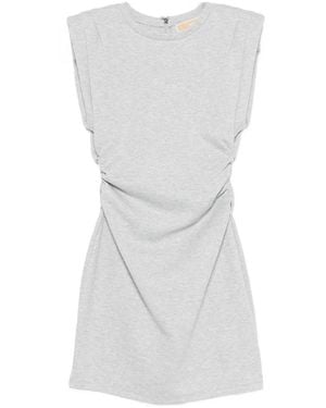 Michael Kors Draped Mini Dress - Grey