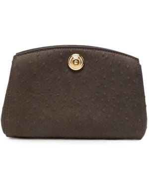 Liffner Pushlock Clutch - Brown