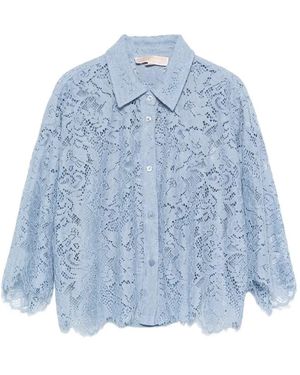 Michael Kors Lace Shirt - Blue