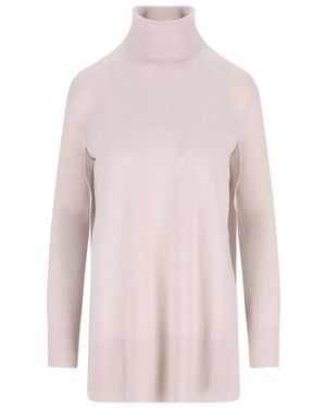 Alpha Studio High Neck Sweater - Pink