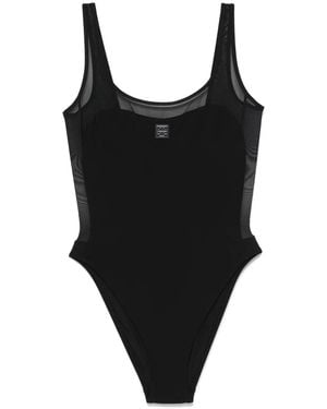 Tory Burch Mesh Tank Suit - Nero