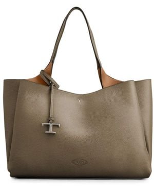 Tod's Borsa In Pelle Media - Brown
