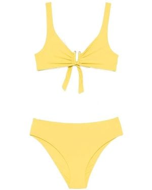 Fisico Bikini Con Dettaglio Metallico - Yellow
