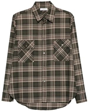 NINA 14.7 Camicia A Quadretti - Grigio