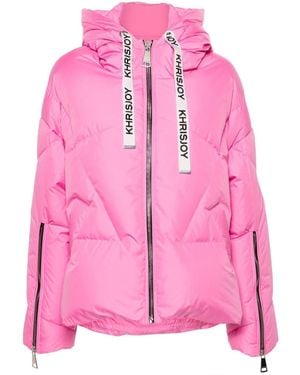 Khrisjoy Khris Puffer Jacket - Pink