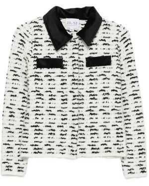 NEERA 20.52 Tweed Jacket - White