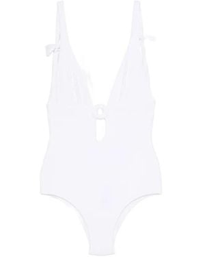 Fisico Ring Swim Suit - White