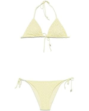 Fisico Yellow Bikini Set - Metallic