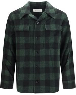 Ami Paris Check Shirt - Green