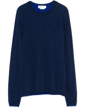 Gabriela Hearst Crew-Neck Jumper - Blue