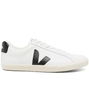 Veja Esplar Logo Leather - White