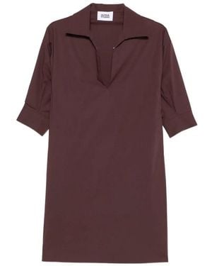 Alpha Studio Polo Dress - Purple