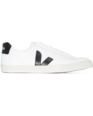 Veja Esplar Logo Leather - White