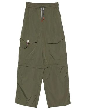 Stine Goya High-Waisted Straight-Leg Trousers - Green