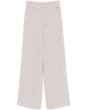 Herno Drawstring-Fastening Trousers - White