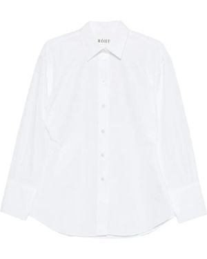 Rohe Pleated Shirt - White