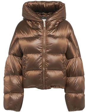 Max Mara Max Mara Studio Spaceca Down Jacket - Brown