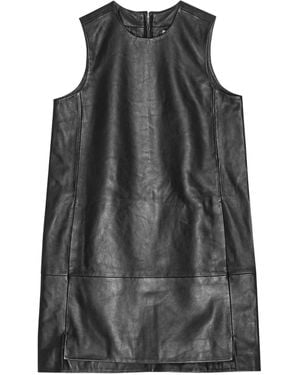 Remain Leather Dress - Black