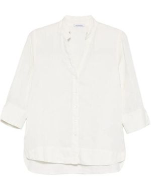 ROSSO35 Linen Shirt - White