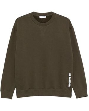 Jil Sander Crew Neck Sweater - Green