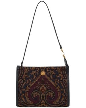Etro Jacquard Pouch - White