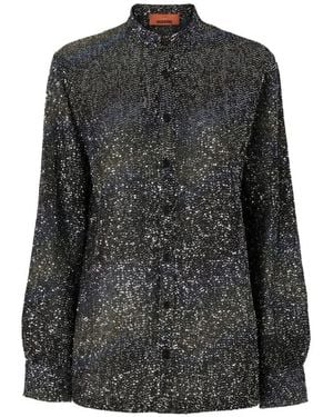 Missoni Embroidered Sequim Shirt - Black