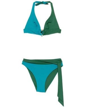 Fisico Ring Bikini Set - Blue