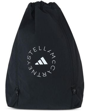 adidas By Stella McCartney Logo-Print Backpack - Blue