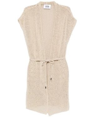 Alpha Studio Oversize Cardigan - White