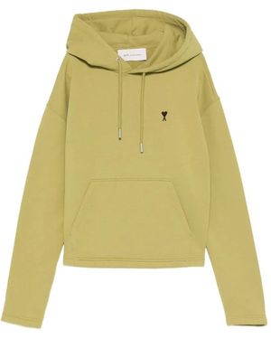 Ami Paris Adc Hoody - Yellow