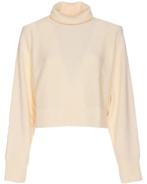 MICHAEL Michael Kors Maglione A Collo Alto - Neutro