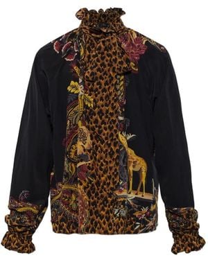 Etro Animalier Print Tunic - Black