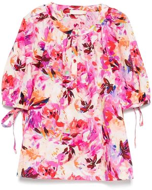 Ulla Johnson Blusa Vienne - Rosa