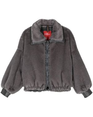 ..,merci Faux Fur Jacket - Grey