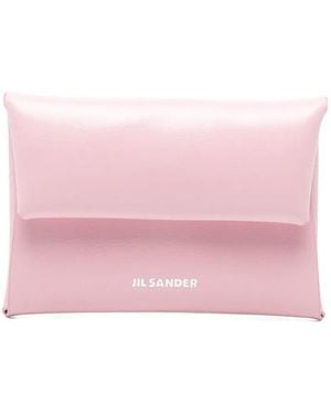 Jil Sander Envelope Card Holder - Pink