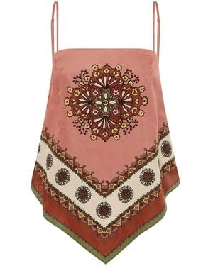 ALÉMAIS Contina Scarf Top - Multicolour