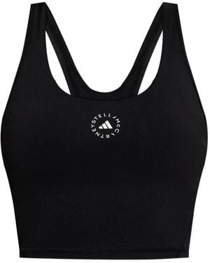 adidas By Stella McCartney Asmc Tst Crop - Black