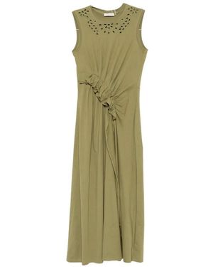 Ulla Johnson Jeune Midi Dress - Green