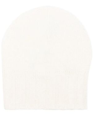 Be You Ribbed Hat - White